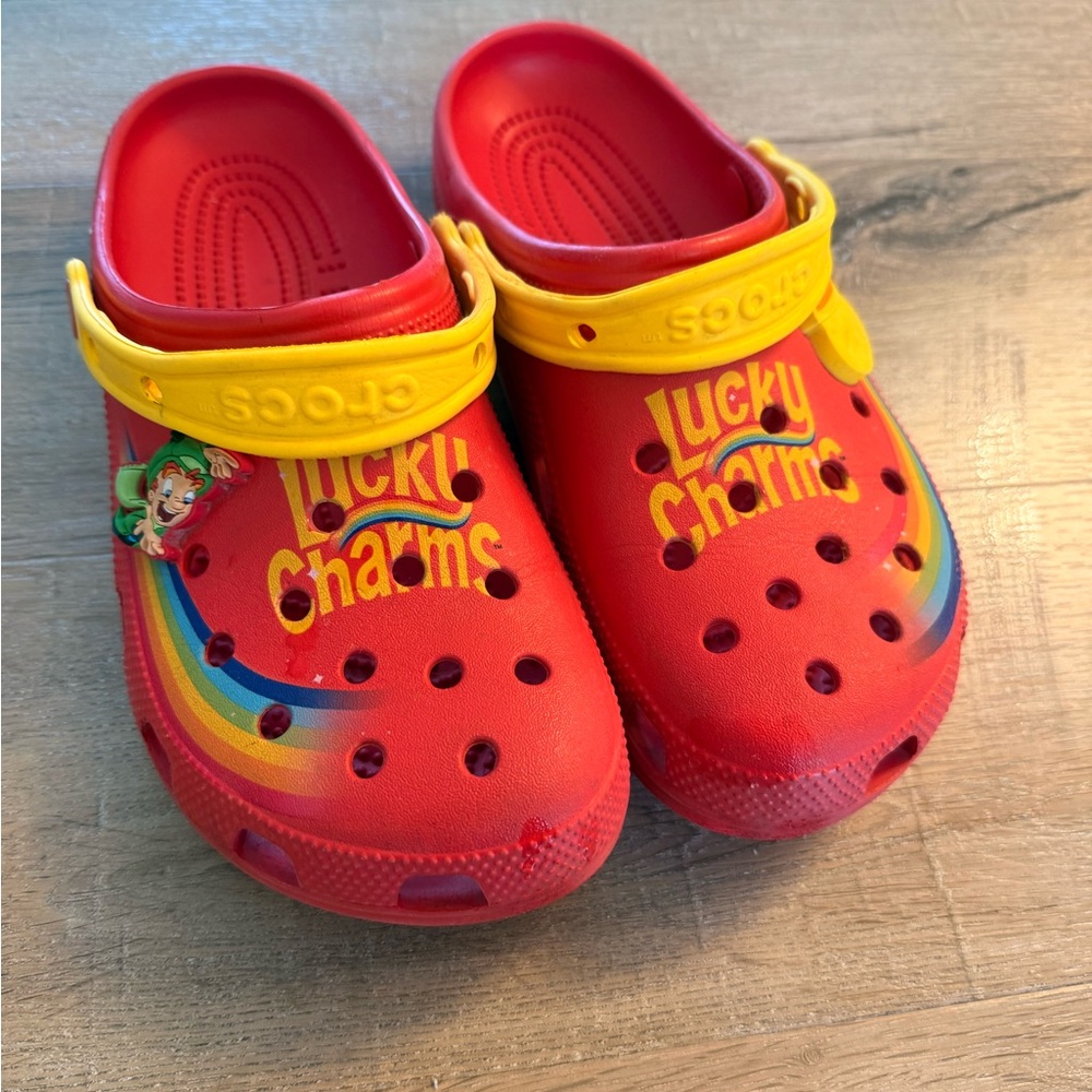 limited edition lucky charms adult crocs